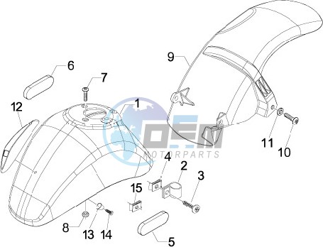 Wheel housing - Mudguard