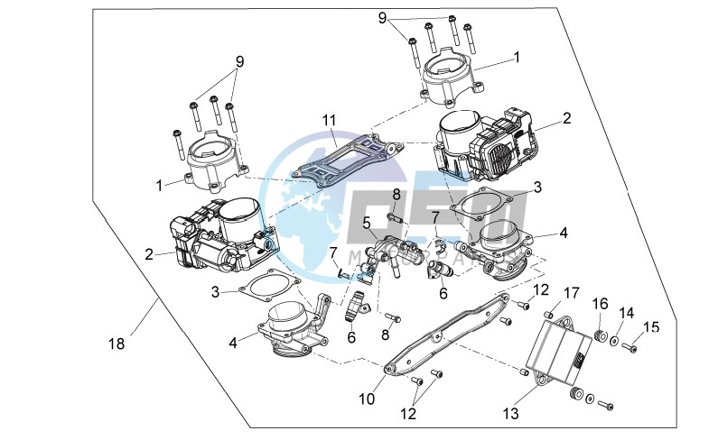 Throttle body