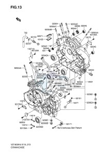 VZ1600 (E19) drawing CRANKCASE