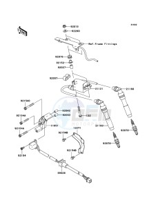 W800 EJ800ABF GB XX (EU ME A(FRICA) drawing Ignition System