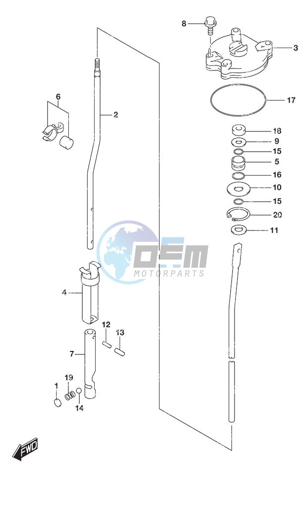 Shift Rod High Thrust