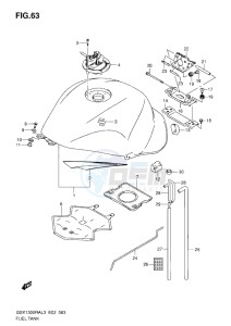 GSX1300R drawing FUEL TANK L3