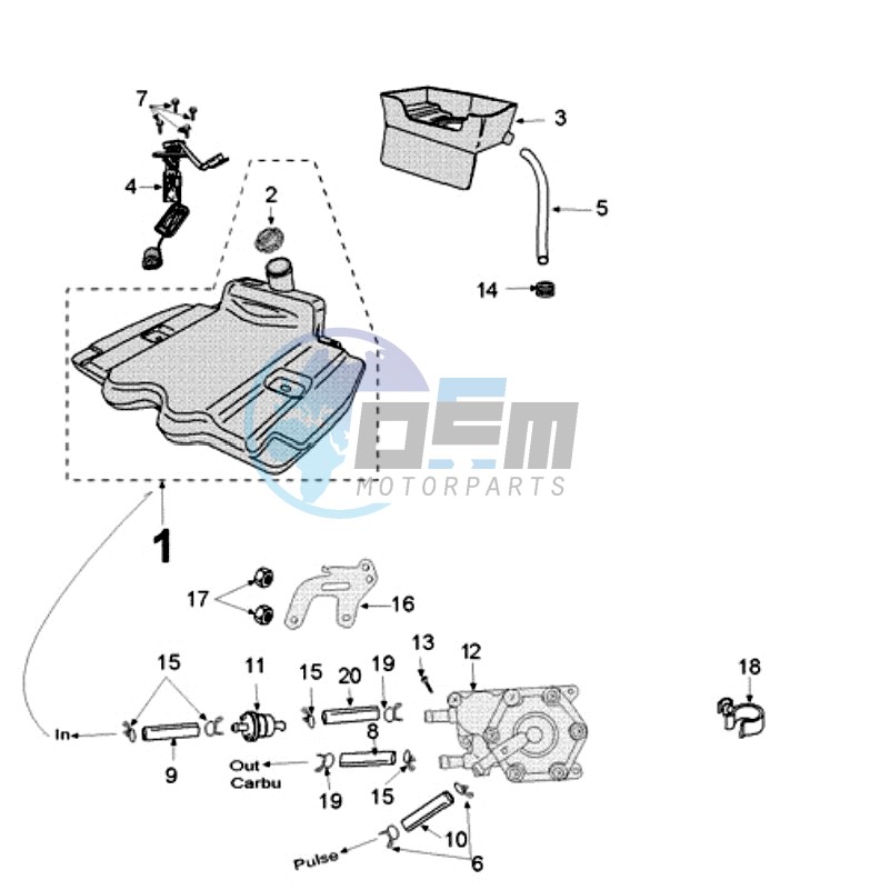 TANK AND FUEL PUMP TAIYOGIKEN