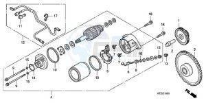 PES125R9 France - (F / CMF STC 2F) drawing STARTING MOTOR