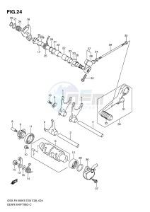 GSX-R1000 (E3-E28) drawing GEAR SHIFTING