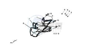 SYMPHONY ST 50 drawing HEADLAMP CPL