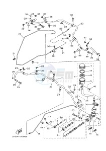 YXZ1000 YXZ10YMXJ (2HCR) drawing MASTER CYLINDER