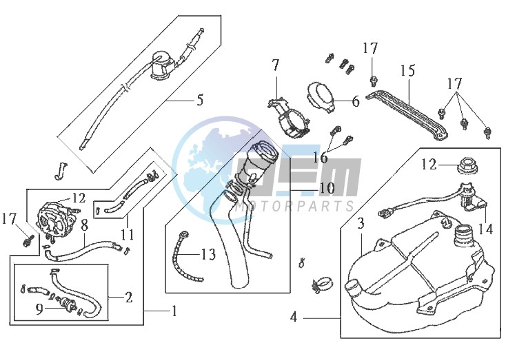 FUEL TANK - FUEL CUT