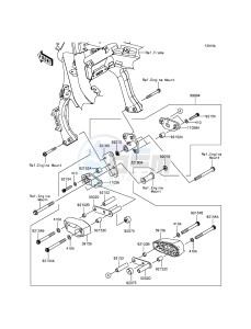 ER-6F_ABS EX650FDS XX (EU ME A(FRICA) drawing Accessory(Engine Guard)