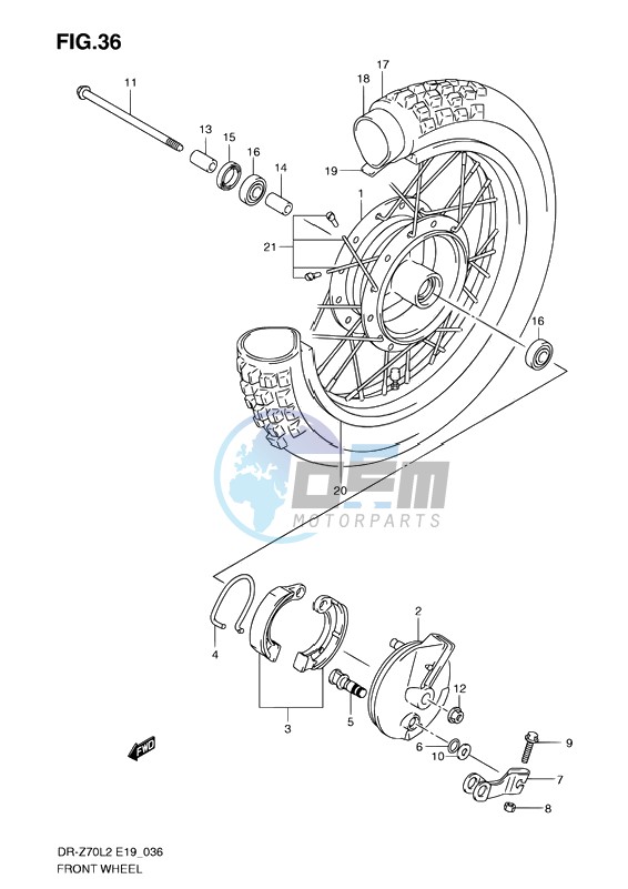 FRONT WHEEL