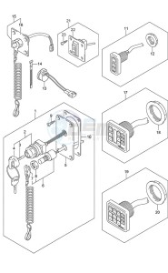 DF 250AP drawing Switch