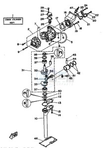 3A drawing CYLINDER--CRANKCASE