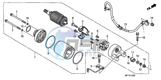 STARTING MOTOR