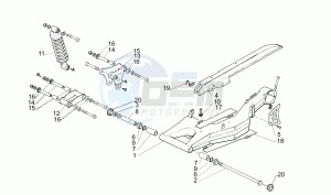 Europa 50 drawing Swing arm