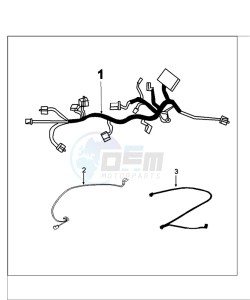 TWEET 125 V PRO drawing HARNESS CONNECTOR