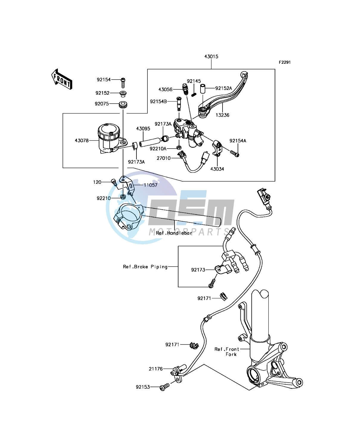 Front Master Cylinder