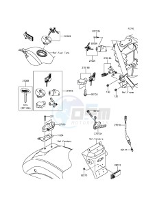 VULCAN 900 CUSTOM VN900CFFA GB XX (EU ME A(FRICA) drawing Ignition Switch