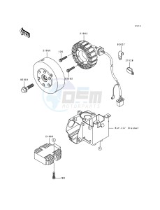 ZL 600 B [ELIMINATOR 600] (B2-B3) [ELIMINATOR 600] drawing GENERATOR