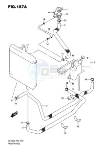 UH125 ABS BURGMAN EU drawing RADIATOR HOSE