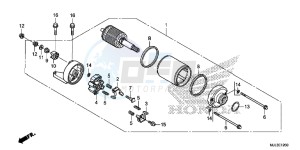 NC700XDE NC700XD 2ED - (2ED) drawing STARTING MOTOR