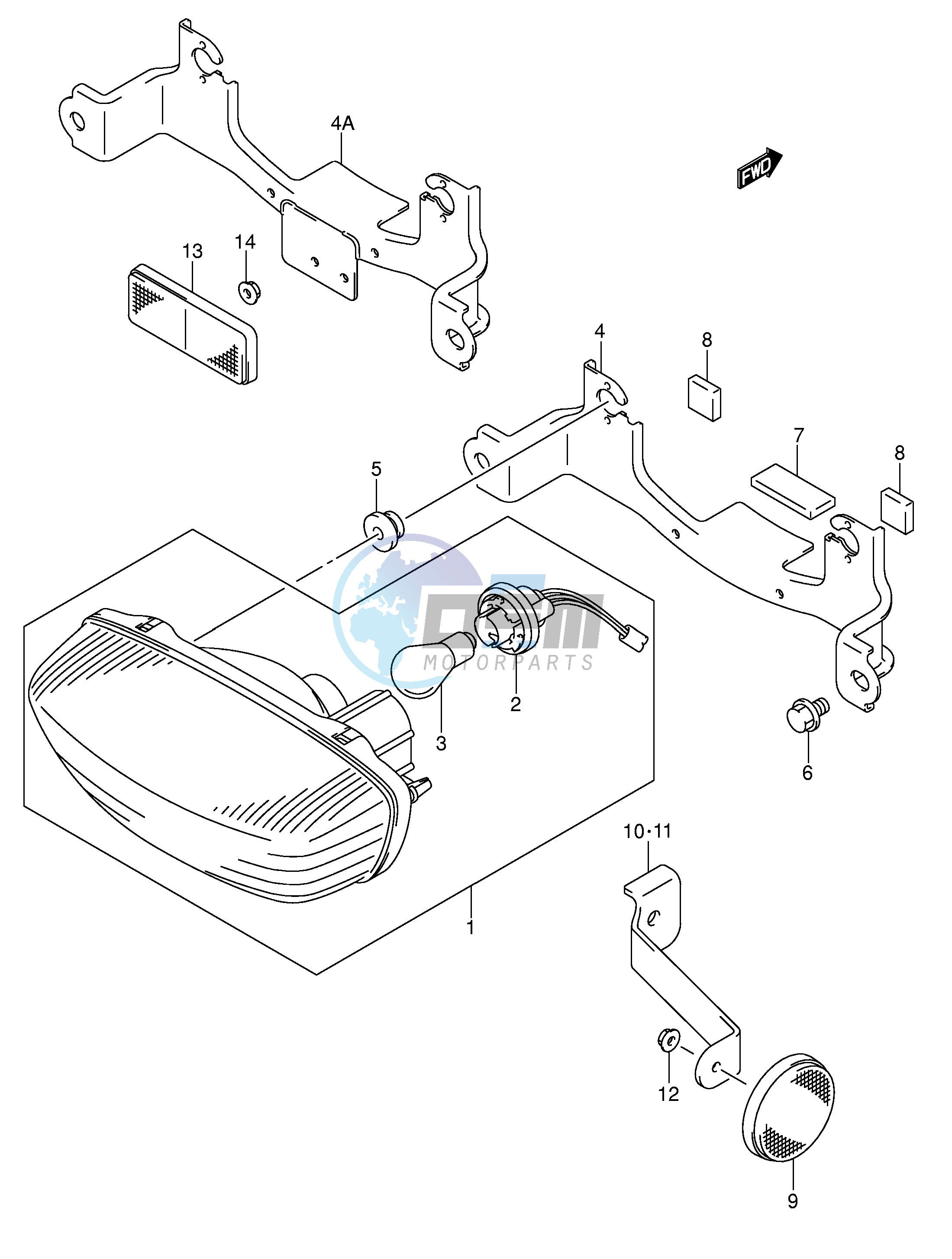 REAR COMBINATION (MODEL K4)