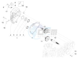 Primavera 150 4T 3V iGET (APAC) (AU, CN, EX, RI, TN) drawing Reduction unit