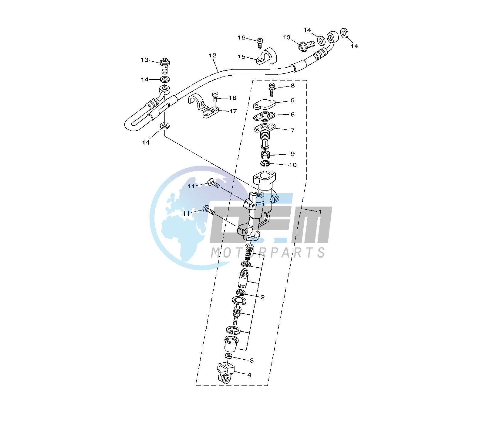 REAR MASTER CYLINDER