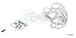 VT750C9 Ireland - (EK / MME) drawing GASKET KIT B