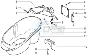 Granturismo 125 L drawing Splash guard