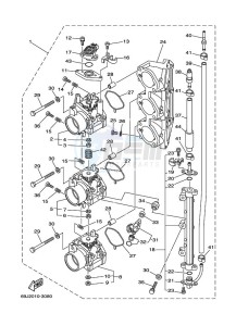 F225TXRD drawing THROTTLE-BODY