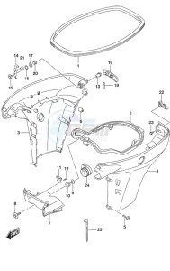 DF 50A drawing Side Cover High Thrust