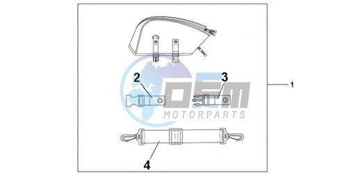 REAR SEAT BAG