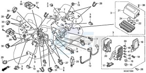 GL18009 Korea - (KO / AB) drawing WIRE HARNESS