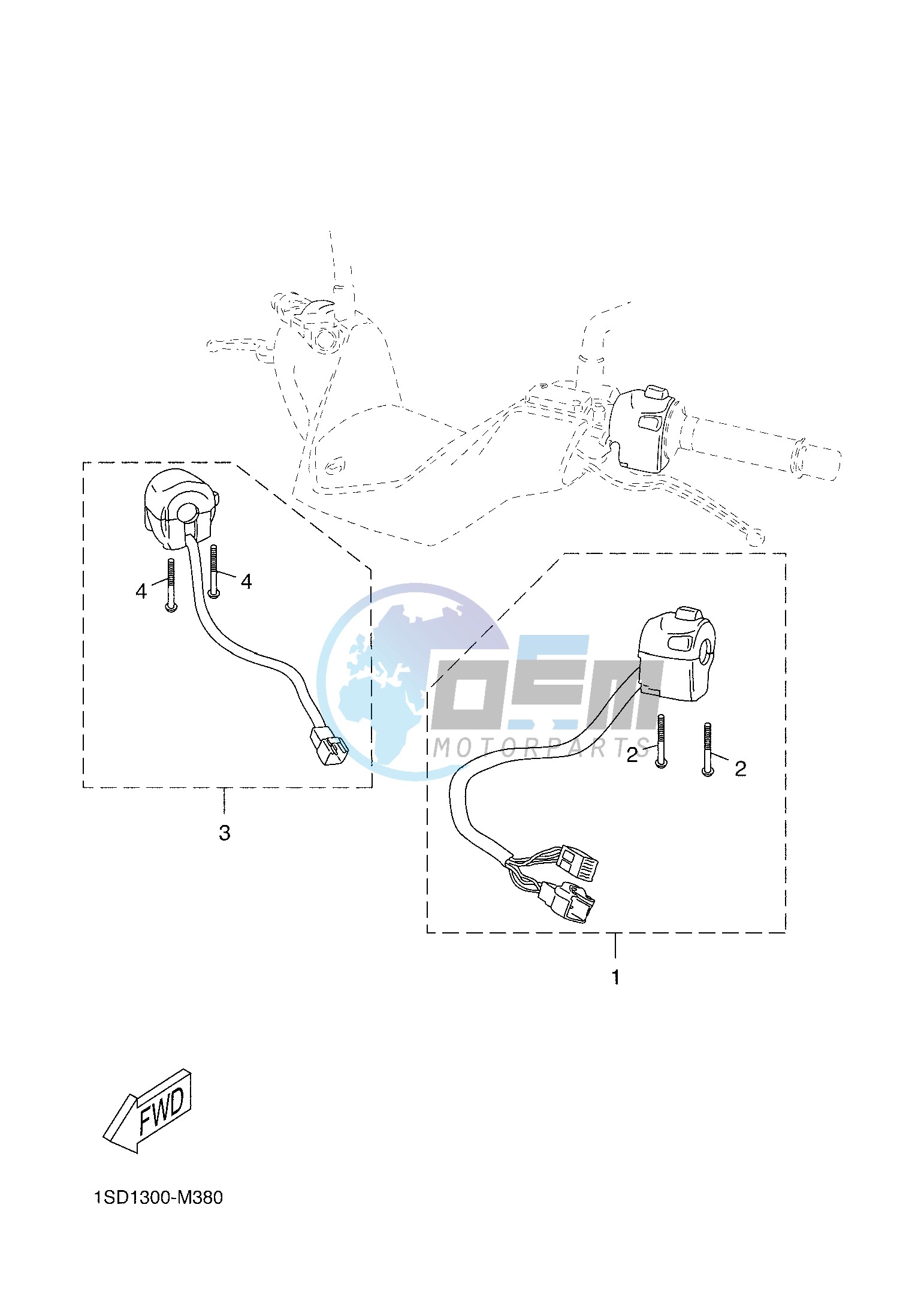 HANDLE SWITCH & LEVER