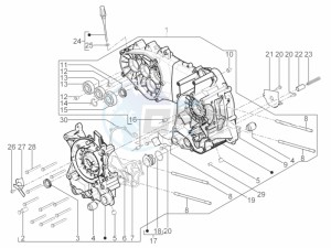 TYPHOON 125 4T 2V E3 (APAC) drawing Crankcase