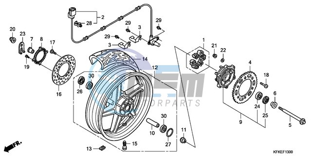 REAR WHEEL