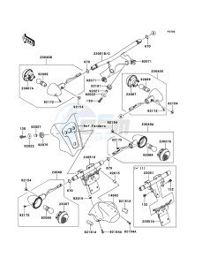 VN1700_CLASSIC_TOURER_ABS VN1700DEF GB XX (EU ME A(FRICA) drawing Turn Signals