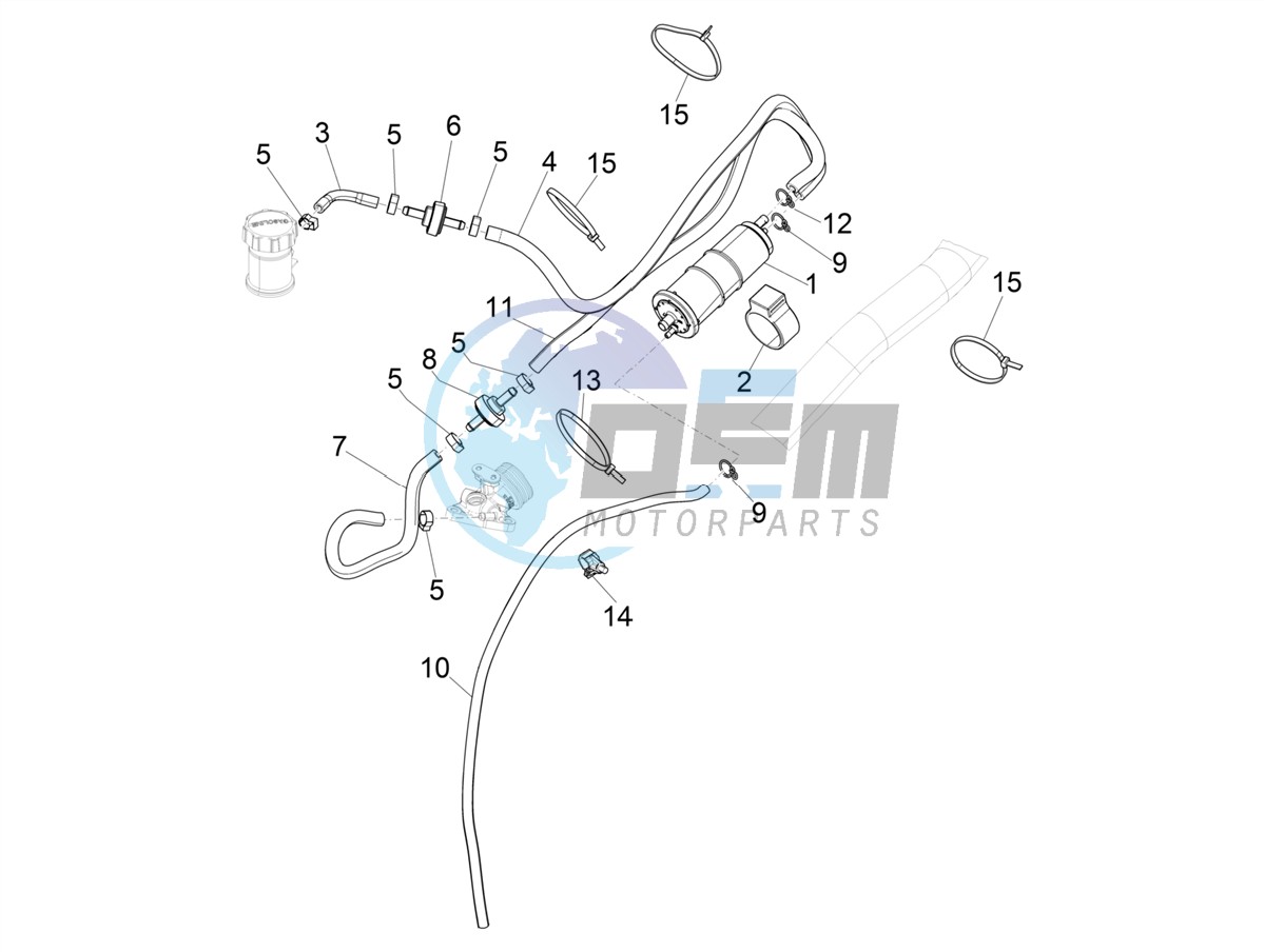 Anti-percolation system