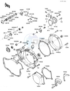 KX 250 F [KX250] (F1) [KX250] drawing ENGINE COVER-- S- -