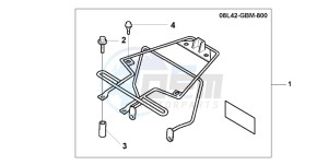 SFX50 drawing TOP CASE CARRIER