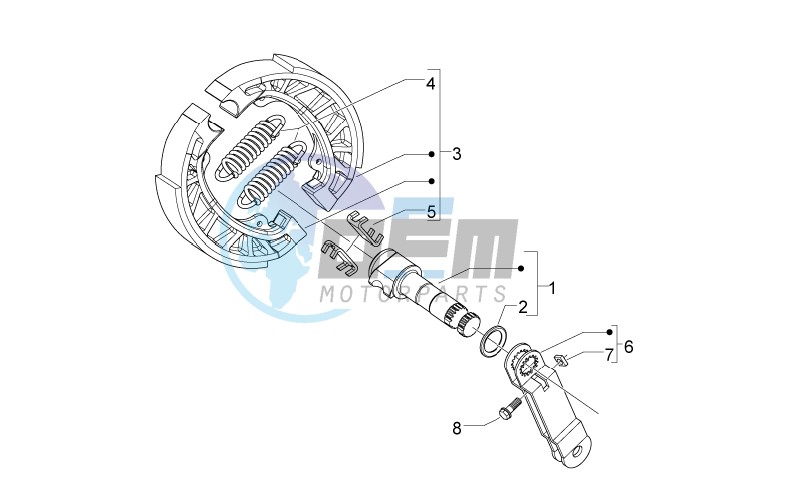 Rear brake