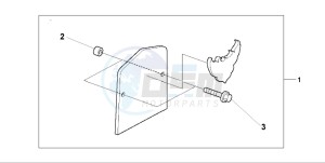 VT750C2 drawing BACKPANEL&MARK