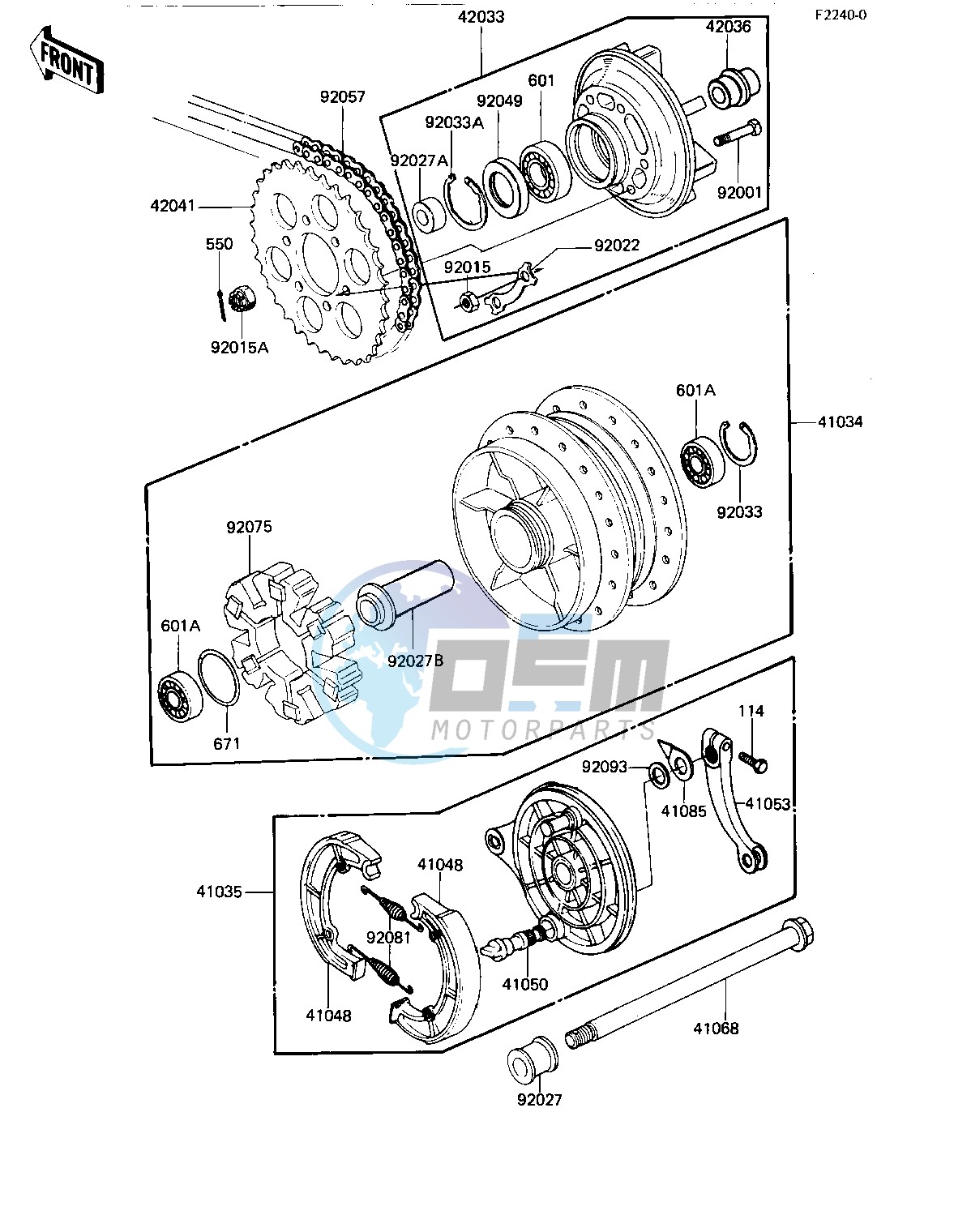 REAR HUB_BRAKE_CHAIN -- 81-82 H1_H2- -