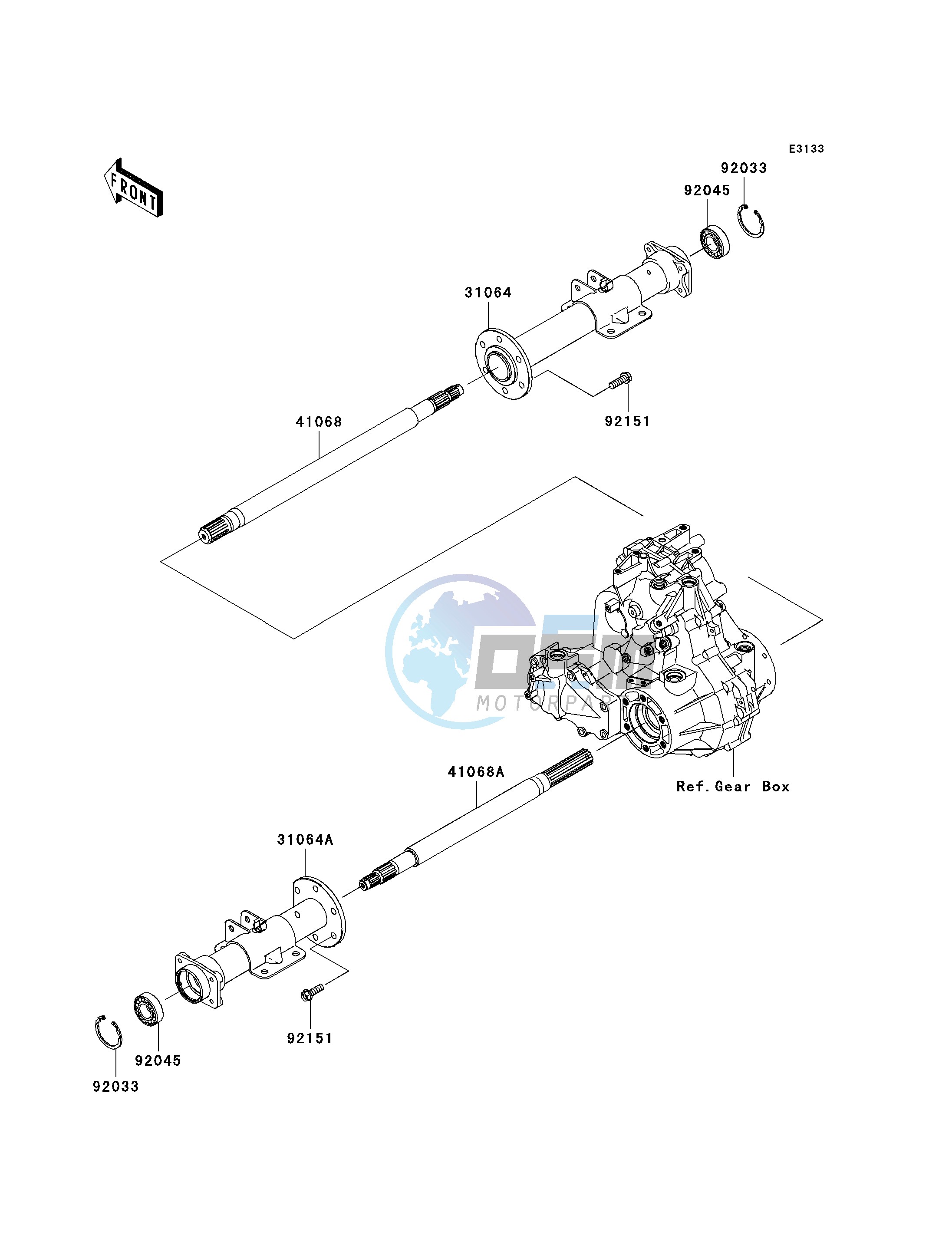 REAR AXLE