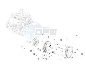 RSV4 1000 RR E4 ABS (NAFTA) drawing Flywheel cover