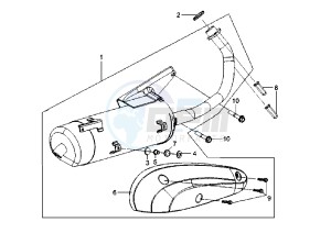 MIO - 50 cc drawing EXHAUST