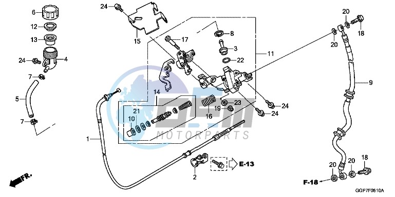 BRAKE MASTER CYLINDER (CBS)