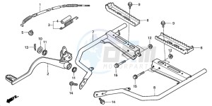 TRX350FE FOURTRAX 350 4X4ES drawing STEP (2)