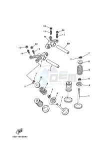 YFM700R (BMD6) drawing VALVE