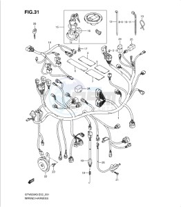 SFV650/A drawing WIRING HARNESS